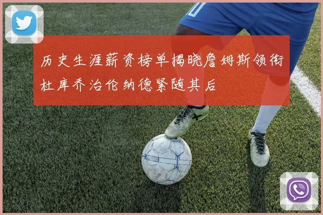 历史生涯薪资榜单揭晓詹姆斯领衔杜库乔治伦纳德紧随其后
