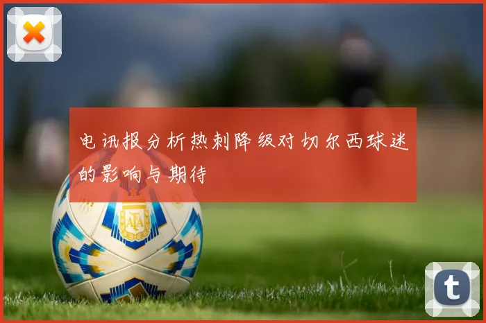 电讯报分析热刺降级对切尔西球迷的影响与期待