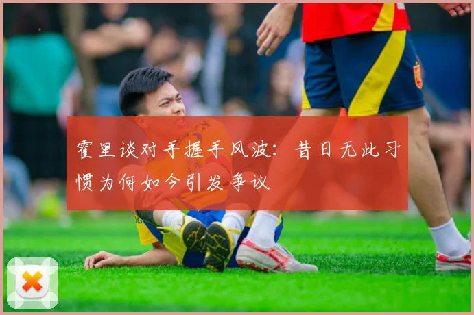 霍里谈对手握手风波：昔日无此习惯为何如今引发争议
